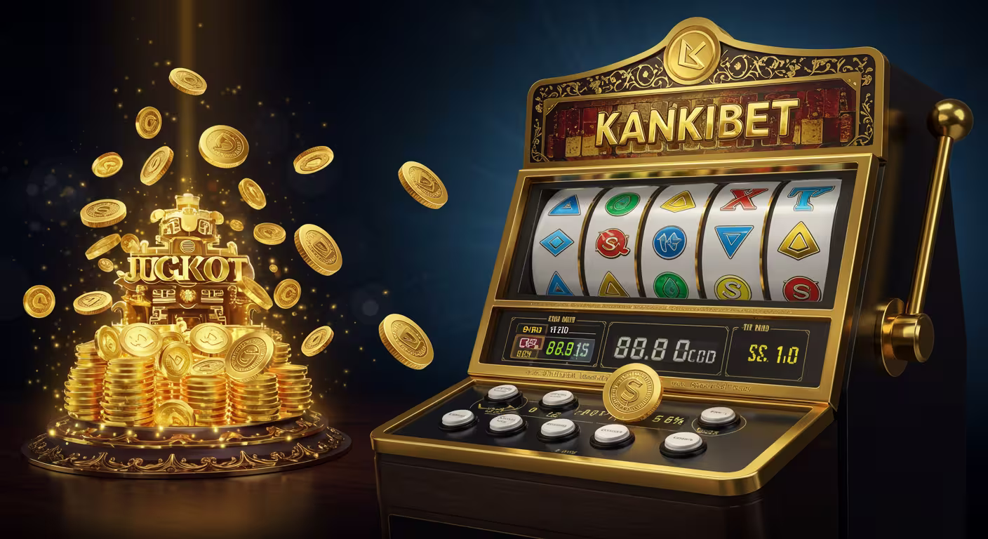 Mobile screen showing Kankibet bonus wheel