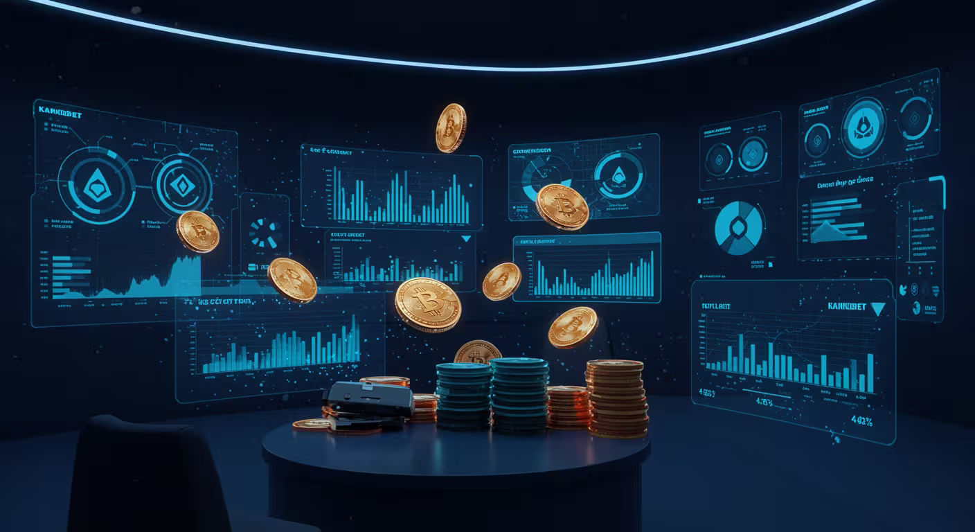 Strategy notebook beside Kankibet casino chips